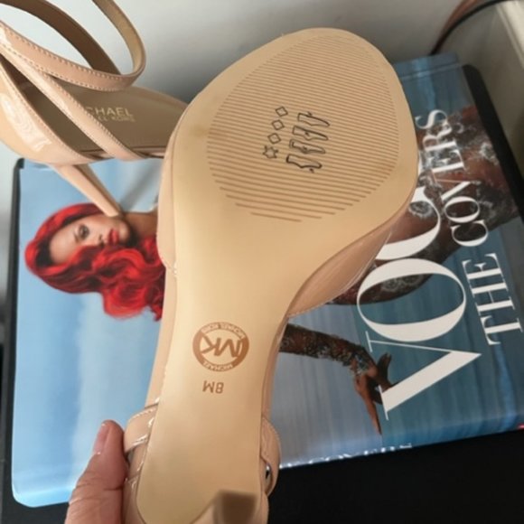 michael kors cambria heels new no box - Picture 8 of 13